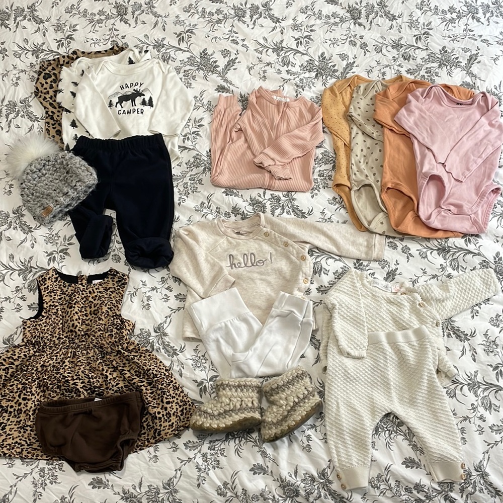 17 Item Baby Girl Bundle
